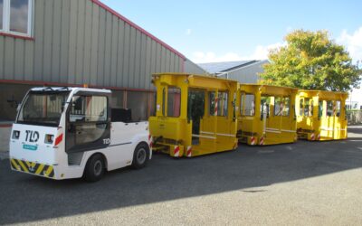 Tracteur 18T + 3 APPROVEP Pneumatiques avec système monotrace